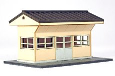 画像3: 駅舎シリーズ11： 1/150“地方駅舎/無人駅舎３種セット” ペーパーモデルキット (3)