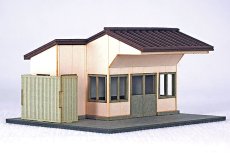 画像12: 駅舎シリーズ11： 1/150“地方駅舎/無人駅舎３種セット” ペーパーモデルキット (12)