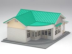 画像1: 【イベント＆直販限定品】  駅舎シリーズスペシャル：1/150“地方駅舎/石越駅タイプ末期仕様” ペーパーモデルキット (1)