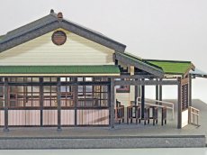 画像12: 駅舎シリーズ40： 1/150“地方駅舎/下仁田駅タイプ”ペーパーモデルキット  (12)