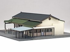 画像4: 駅舎シリーズ40： 1/150“地方駅舎/下仁田駅タイプ”ペーパーモデルキット  (4)