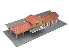 画像16: 【再入荷】 駅舎シリーズ36： 1/150“地方駅舎/上長瀞駅タイプ” ペーパーモデルキット (16)